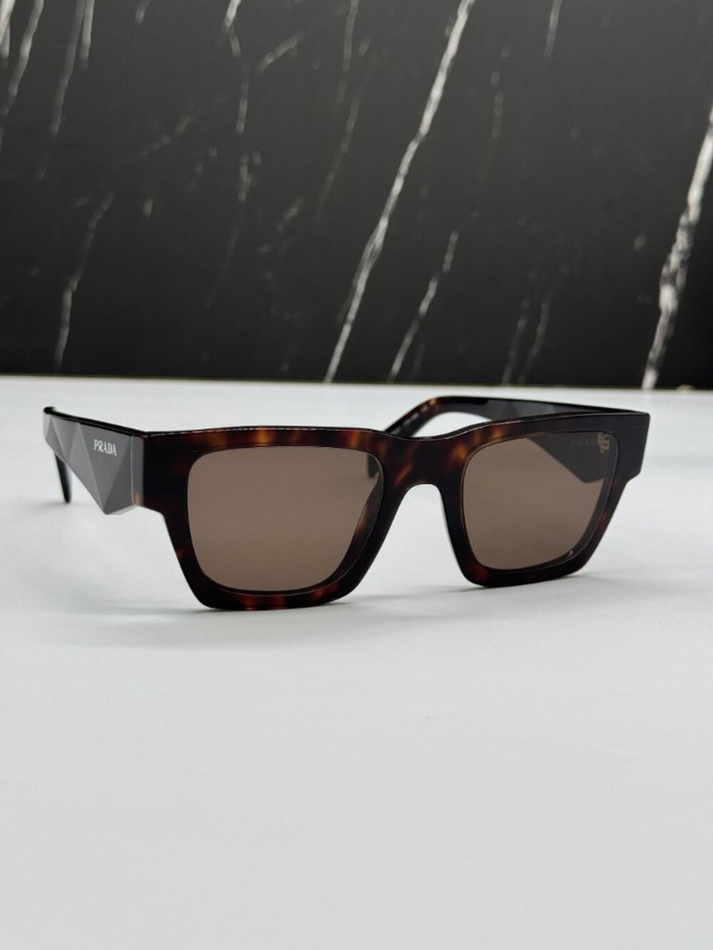 NEW PRADA PRA06S 17N06B MEN HAVANA BROWN SUNGLASSES PR A06S - Picture 4 of 10